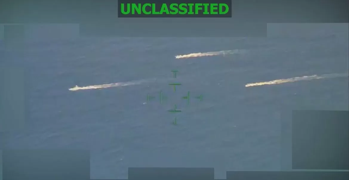 Happy New Year: US Military SMOKES Three Drug Boats Traveling as a Convoy, Killing at Least 3 Narco-Terrorists (VIDEO)