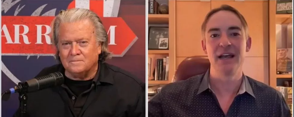 War Room’s Steve Bannon and Author John Gardner on President Trump’s Potential to Replace Income Tax, Returning to the Founding Fathers’ Vision (VIDEO)