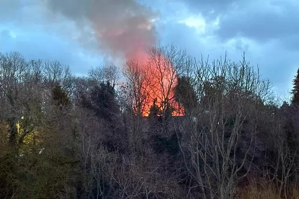 Police probe huge fire which destroyed historic building worth hundreds of thousands