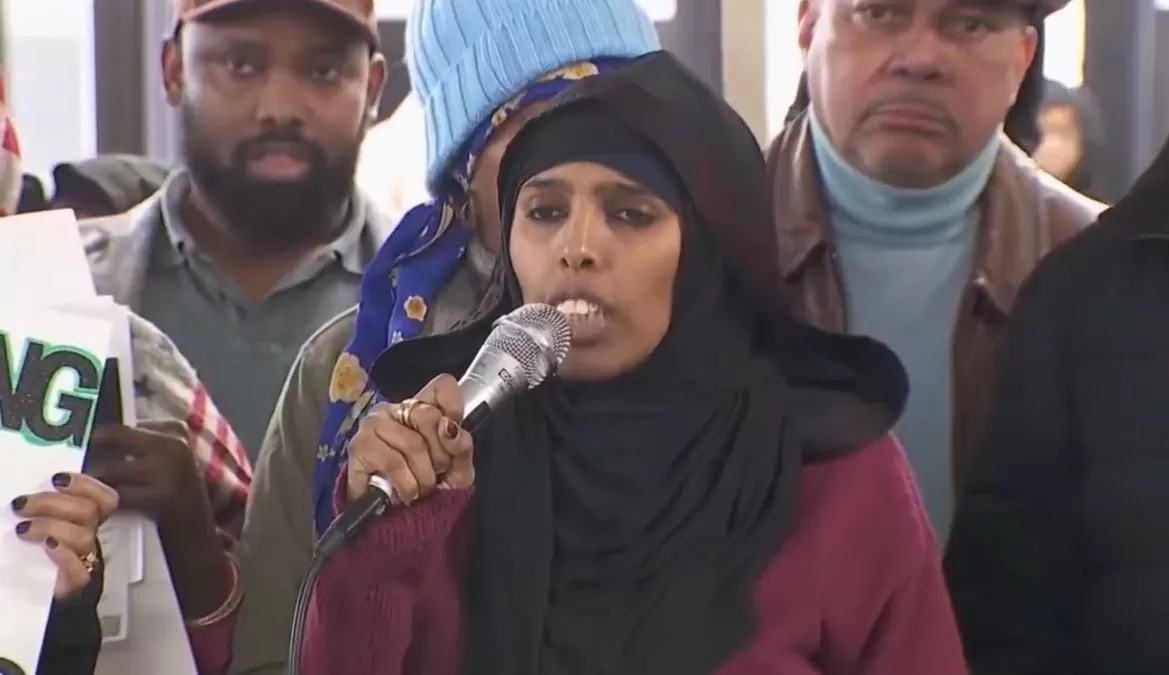 Somali Activists Who Can Barely Speak English DEMAND Reparations Over Trauma From ICE Raids in Minnesota (VIDEO)